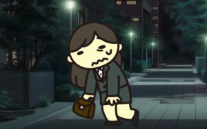 最低賃金の低さと求められる業務量、無理に適応する労働者。