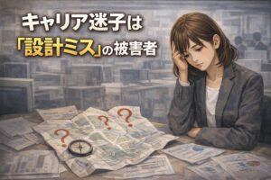 キャリア迷子は「設計ミス」の被害者