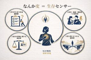 “なんか変”は甘えじゃない。職場の違和感は生存センサー