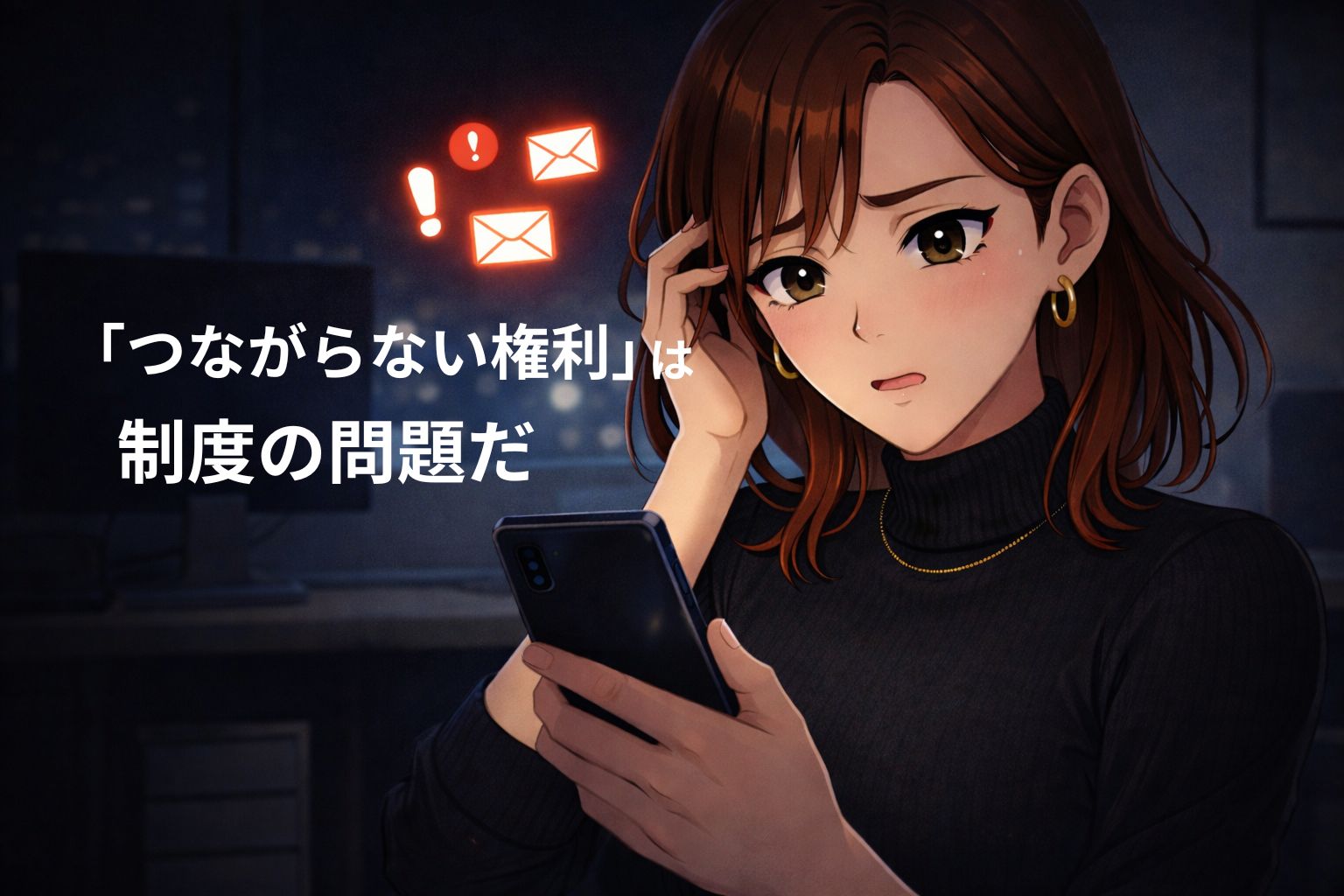 つながらない権利は「優しさ」ではなく「設計」の問題だ