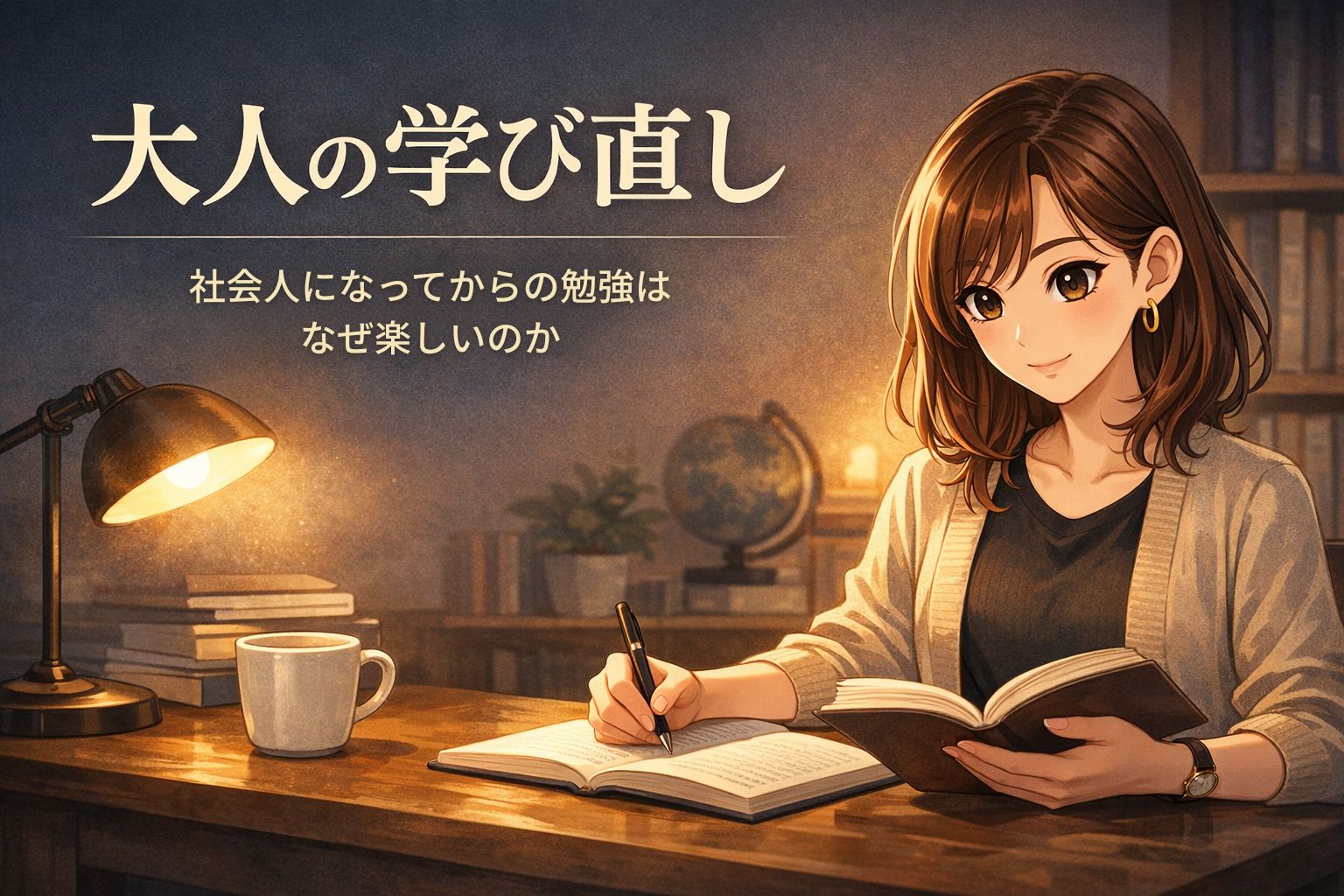 大人になってからの勉強は、なぜ少し面白いのだろう