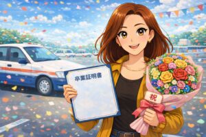 理想通りにいかなくても、合格はできる｜教習所卒業検定の話