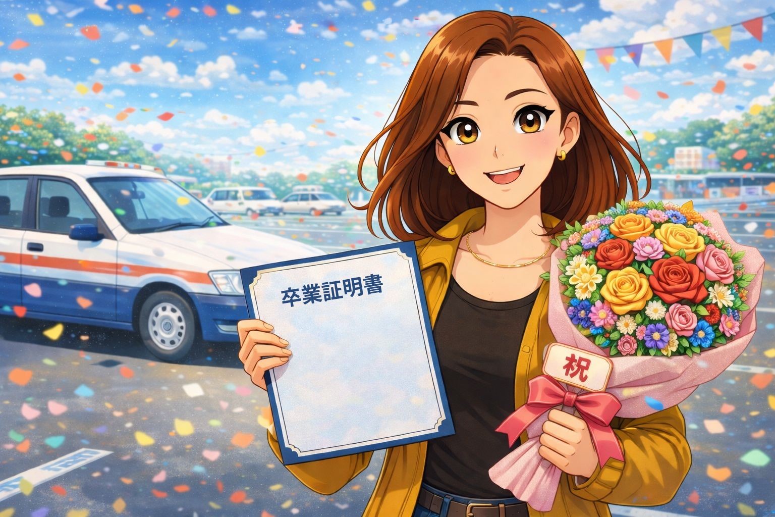 理想通りにいかなくても、合格はできる｜教習所卒業検定の話