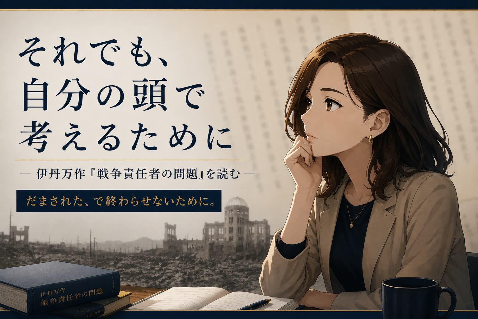 それでも、自分の頭で考えるために ― 伊丹万作『戦争責任者の問題』を読む ―
