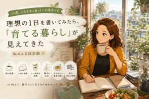 理想の1日を書いてみたら、「育てる暮らし」が見えてきた