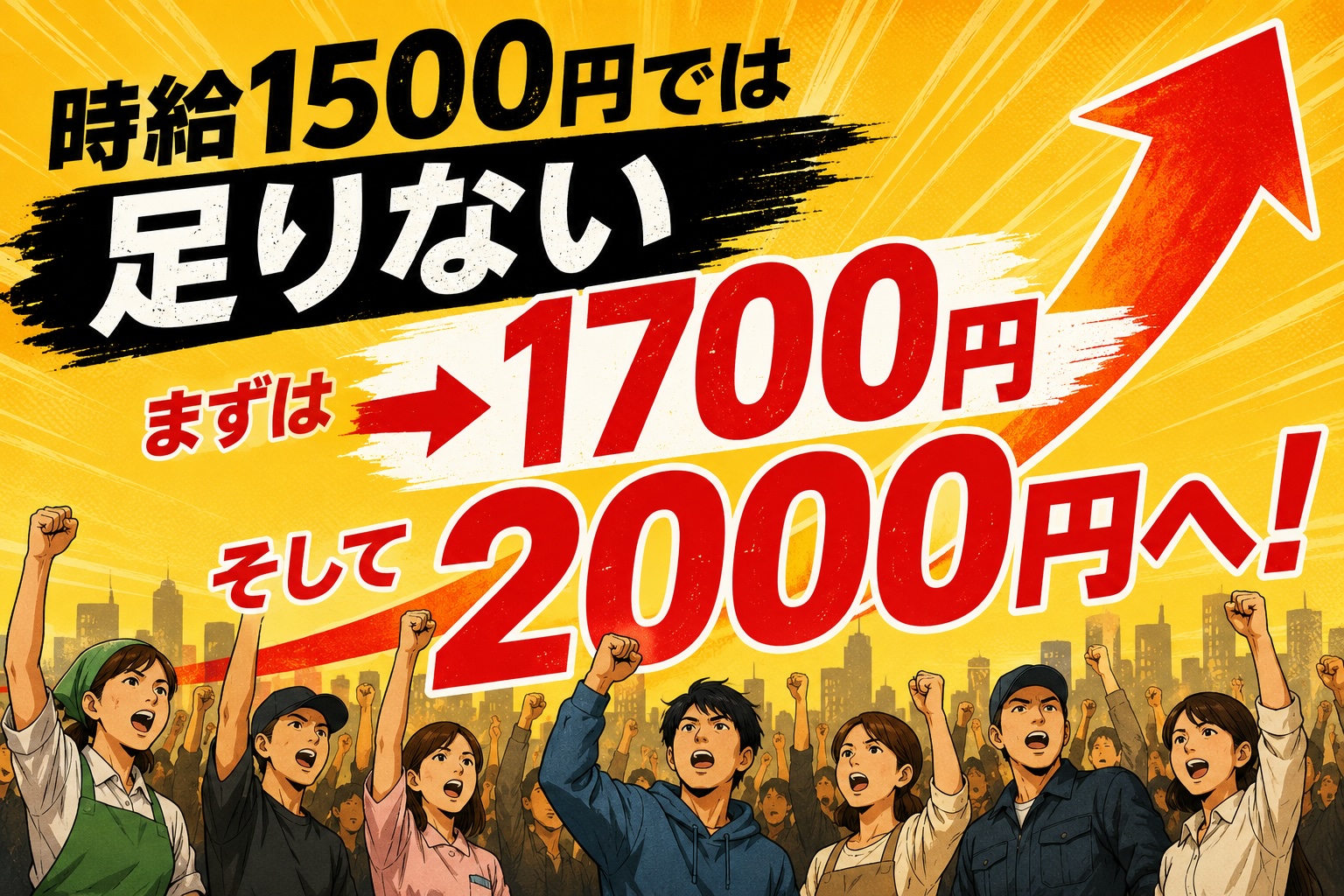 「時給1500円では足りない」──私が山添拓さんの意見に賛成する理由