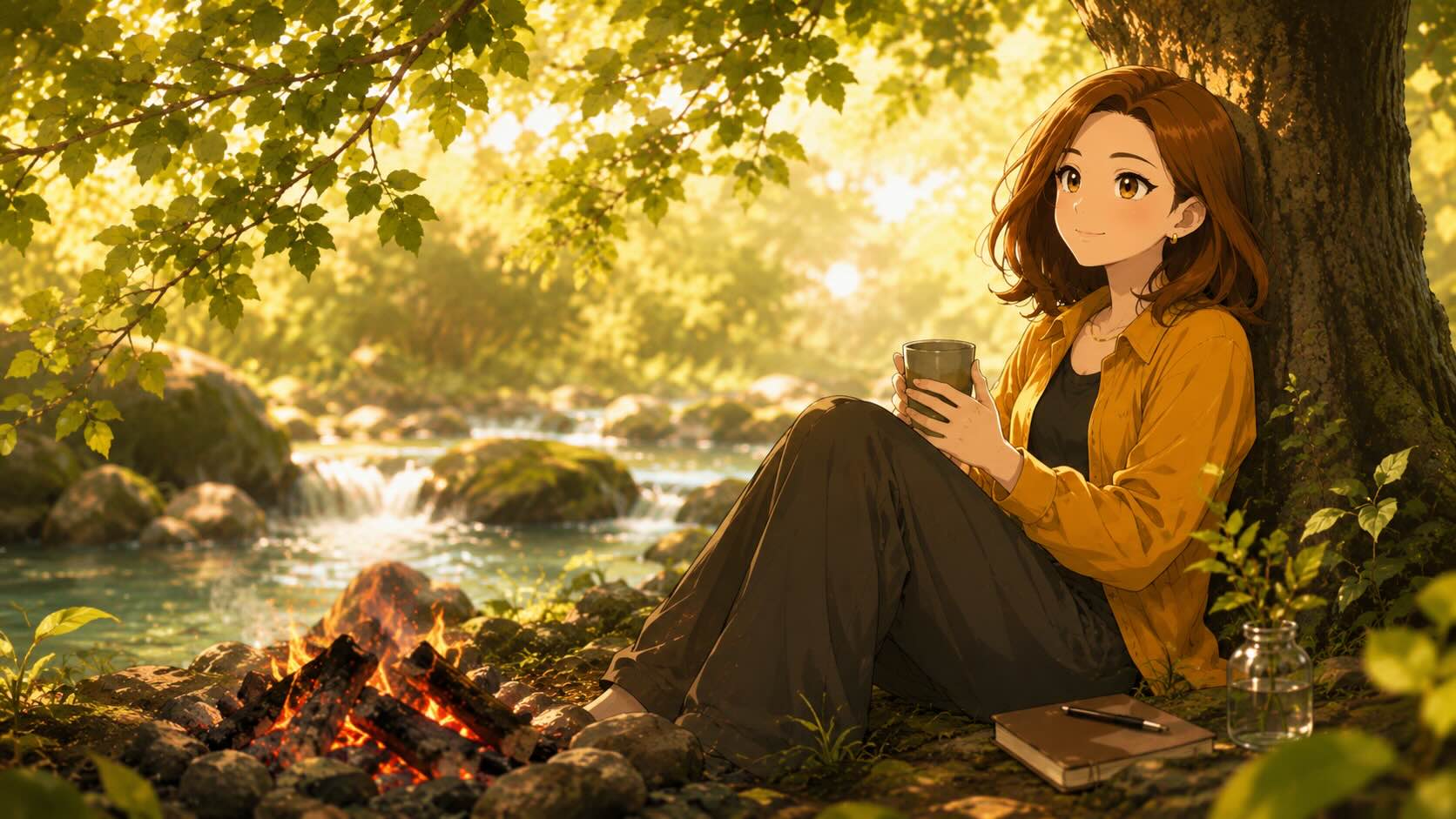 私は炎ではなく、熾火になりたい。